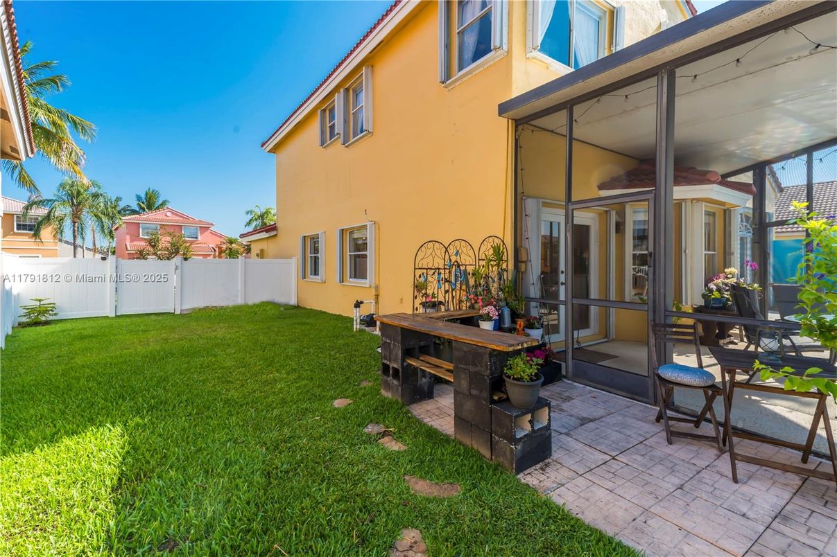 Backyard, Exterior