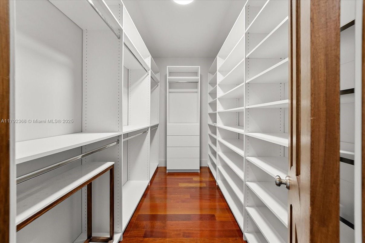 Interior, Recessed Lighting, Walk-in Closets, Wood Texture Flooring