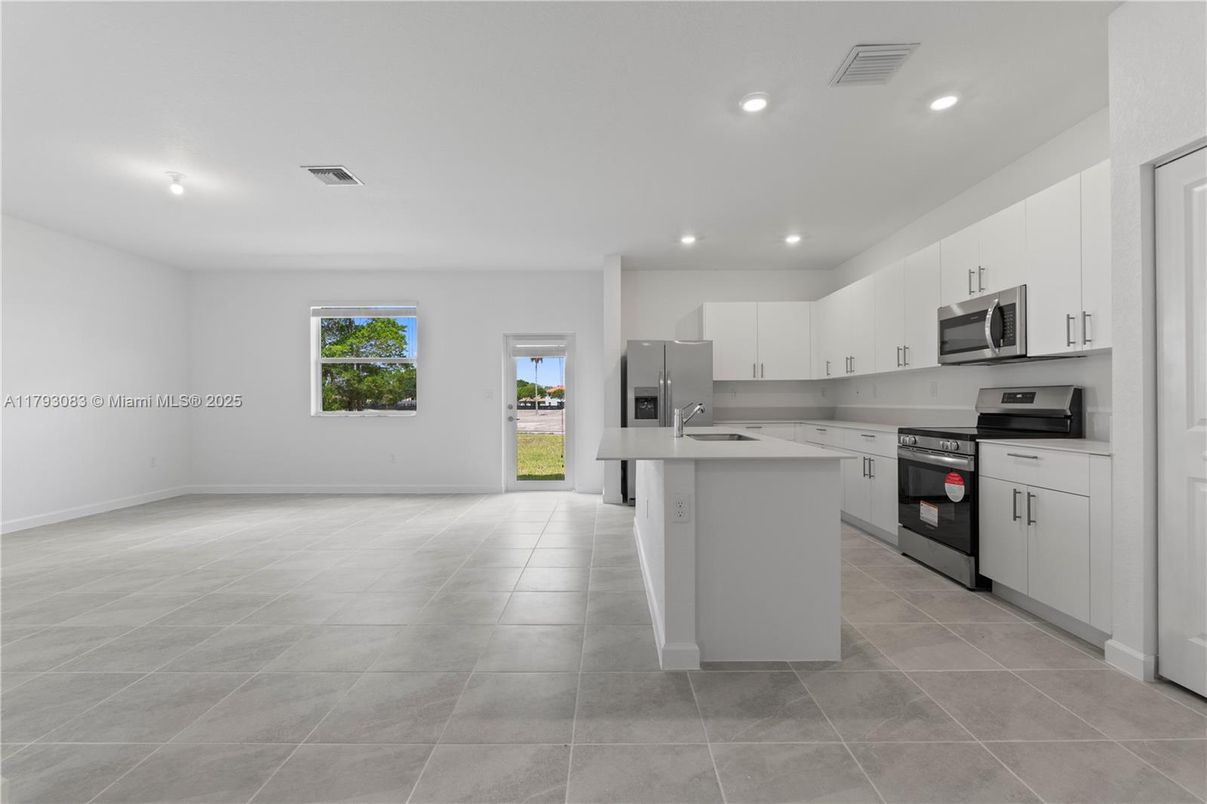 Interior, Kitchen, Recessed Lighting, Stainless Steel Appliances