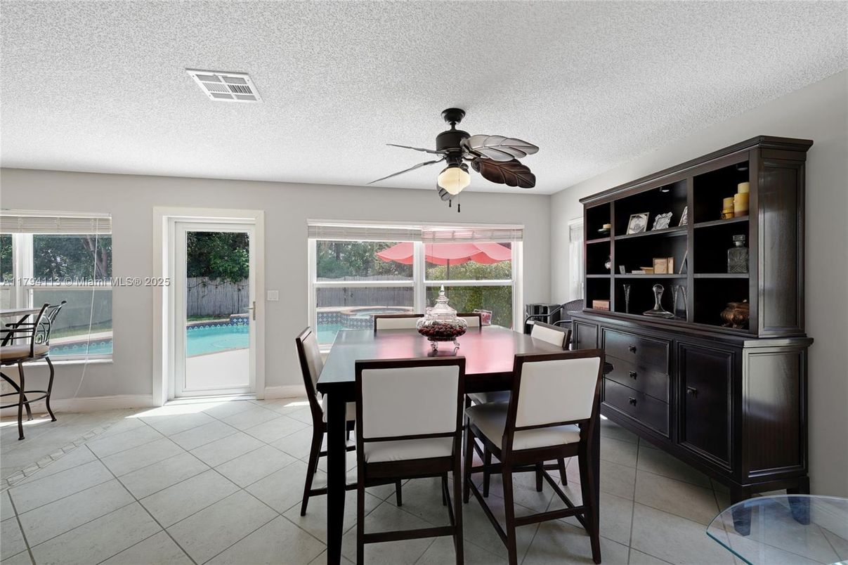 Dining room, Interior
