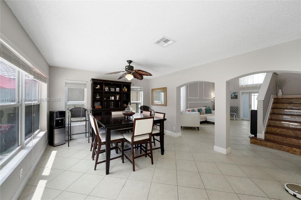 Dining room, Interior