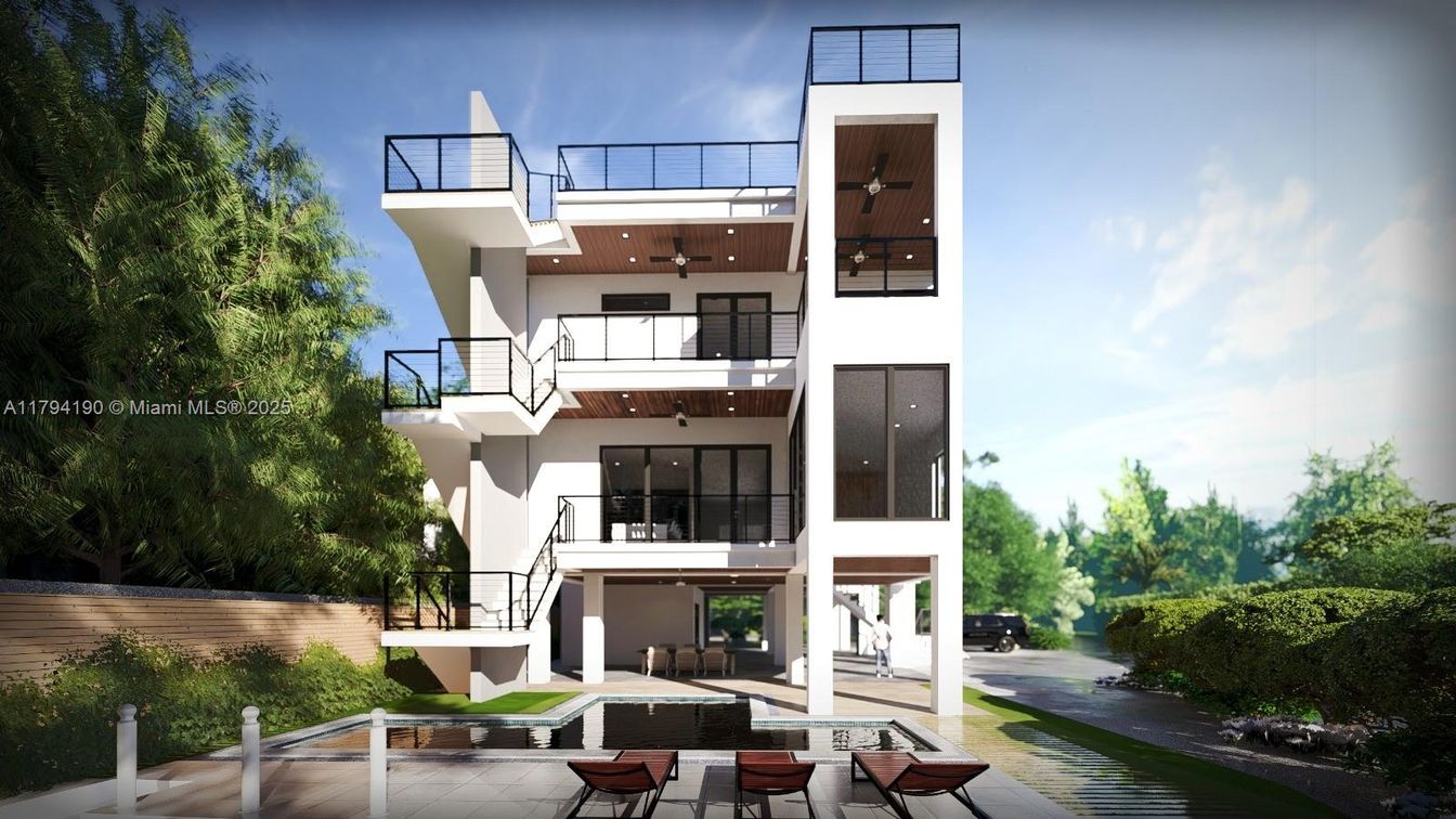 Exterior, Facade, Modern