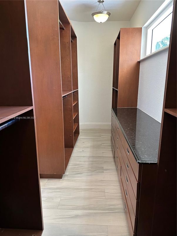 Interior, Pendant Lights, Walk-in Closets, Wood Texture Flooring