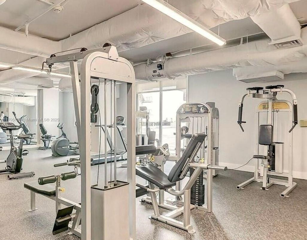Fitness Equipment, Gym, Interior