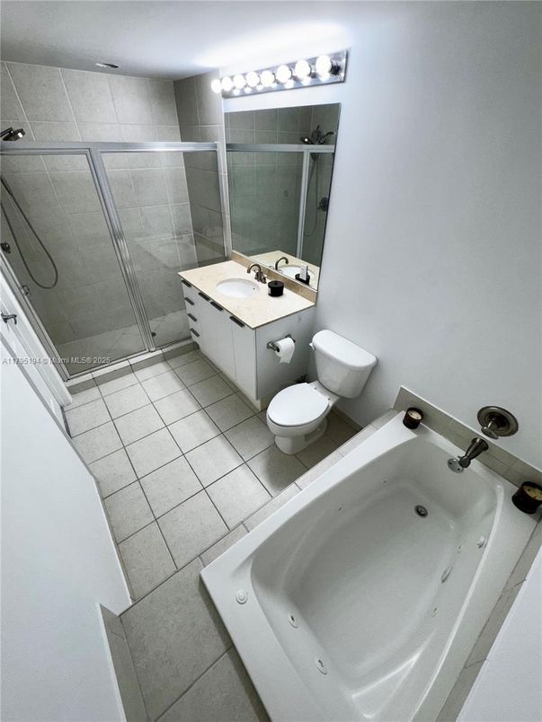 Bathroom, Dual Sink Vanities, Glass Shower, Interior