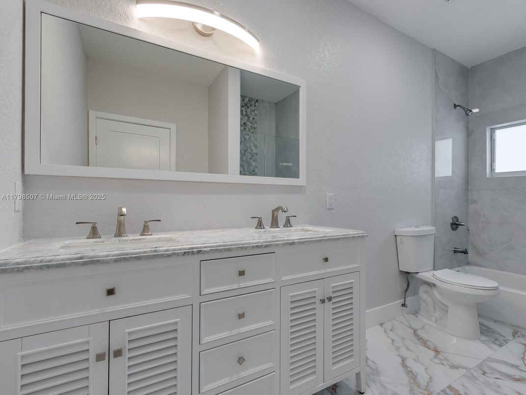 Bathroom, Dual Sink Vanities, Interior, Marble