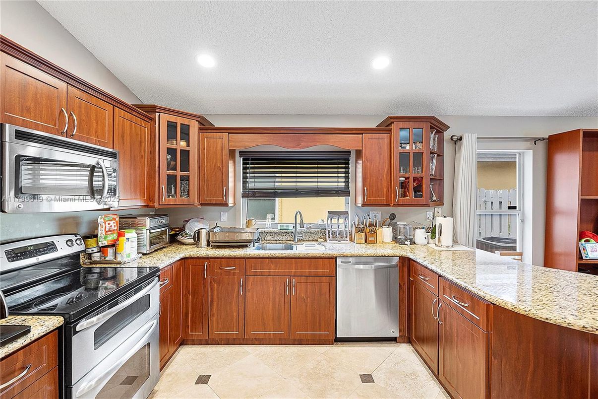 Interior, Kitchen, Recessed Lighting, Stainless Steel Appliances