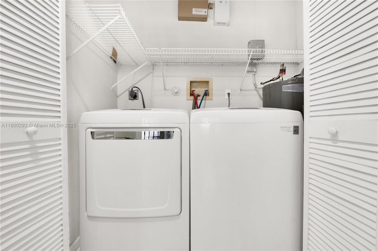 Interior, Utility Closets, Washer