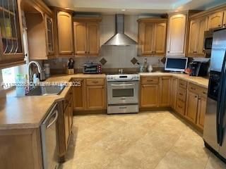 Interior, Kitchen, Recessed Lighting, Stainless Steel Appliances