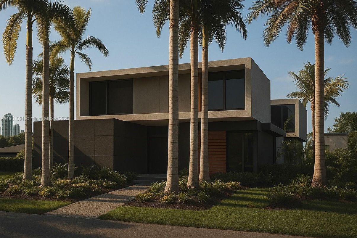 Exterior, Facade, Modern