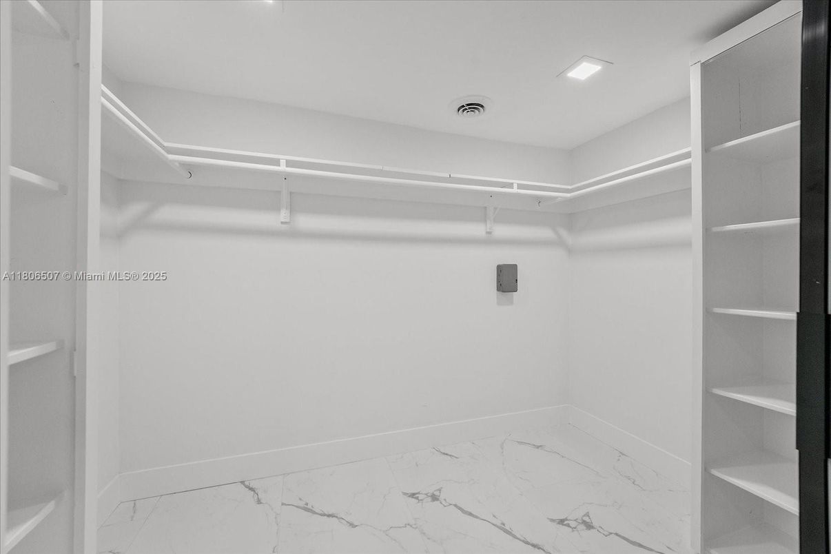 Interior, Marble, Recessed Lighting, Walk-in Closets