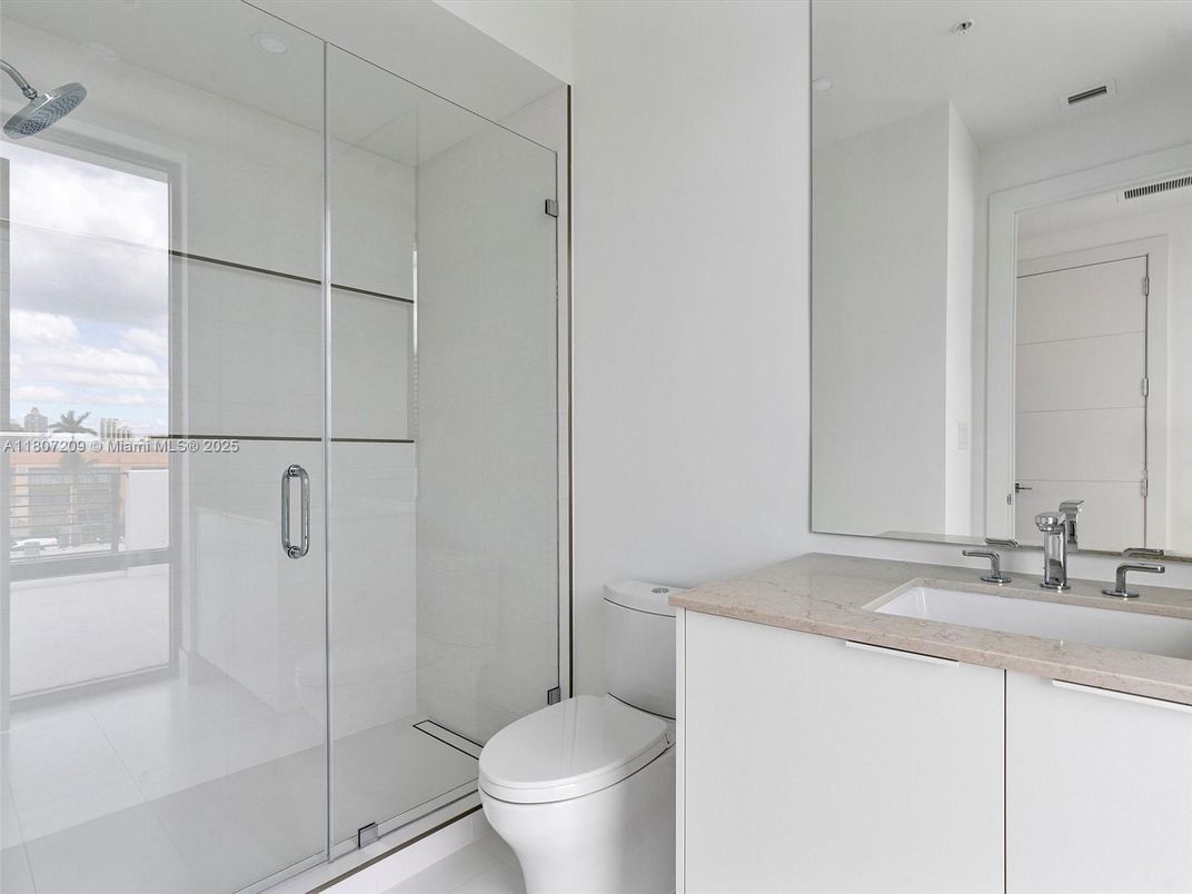 Bathroom, Glass Shower, Interior