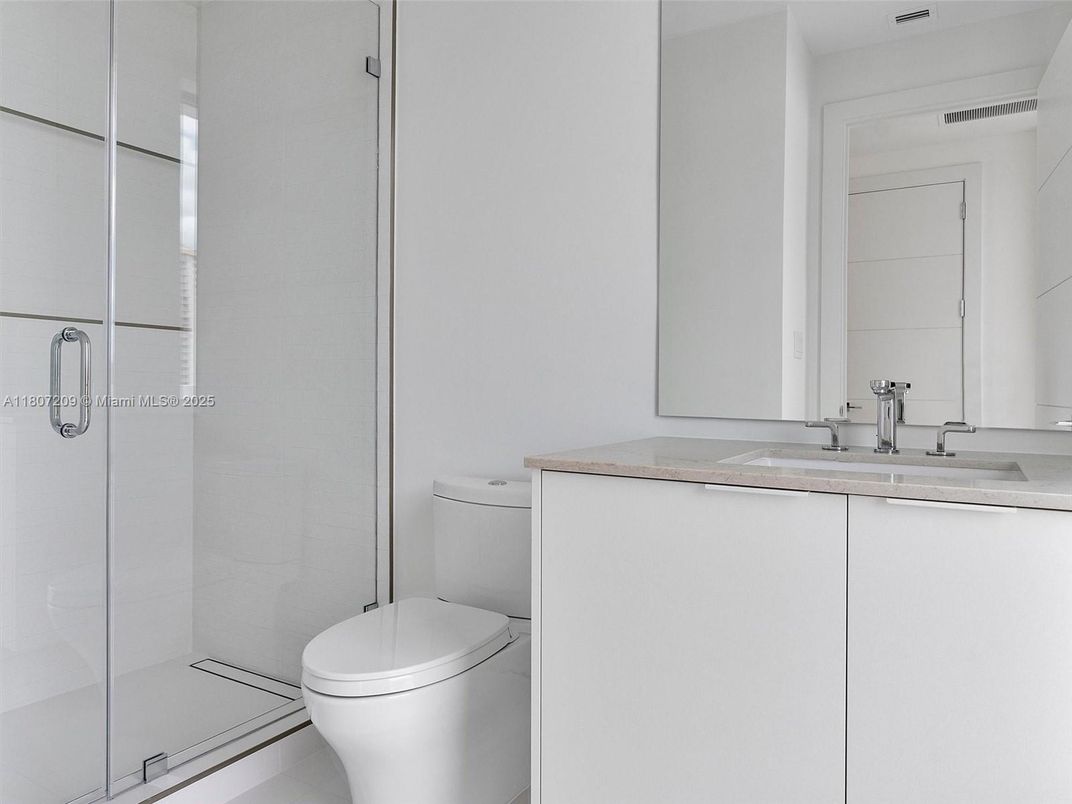 Bathroom, Glass Shower, Interior