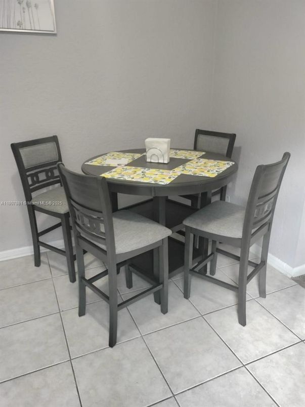 Dining room, Interior