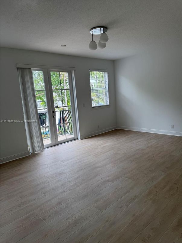 Empty room, Interior, Wood Texture Flooring