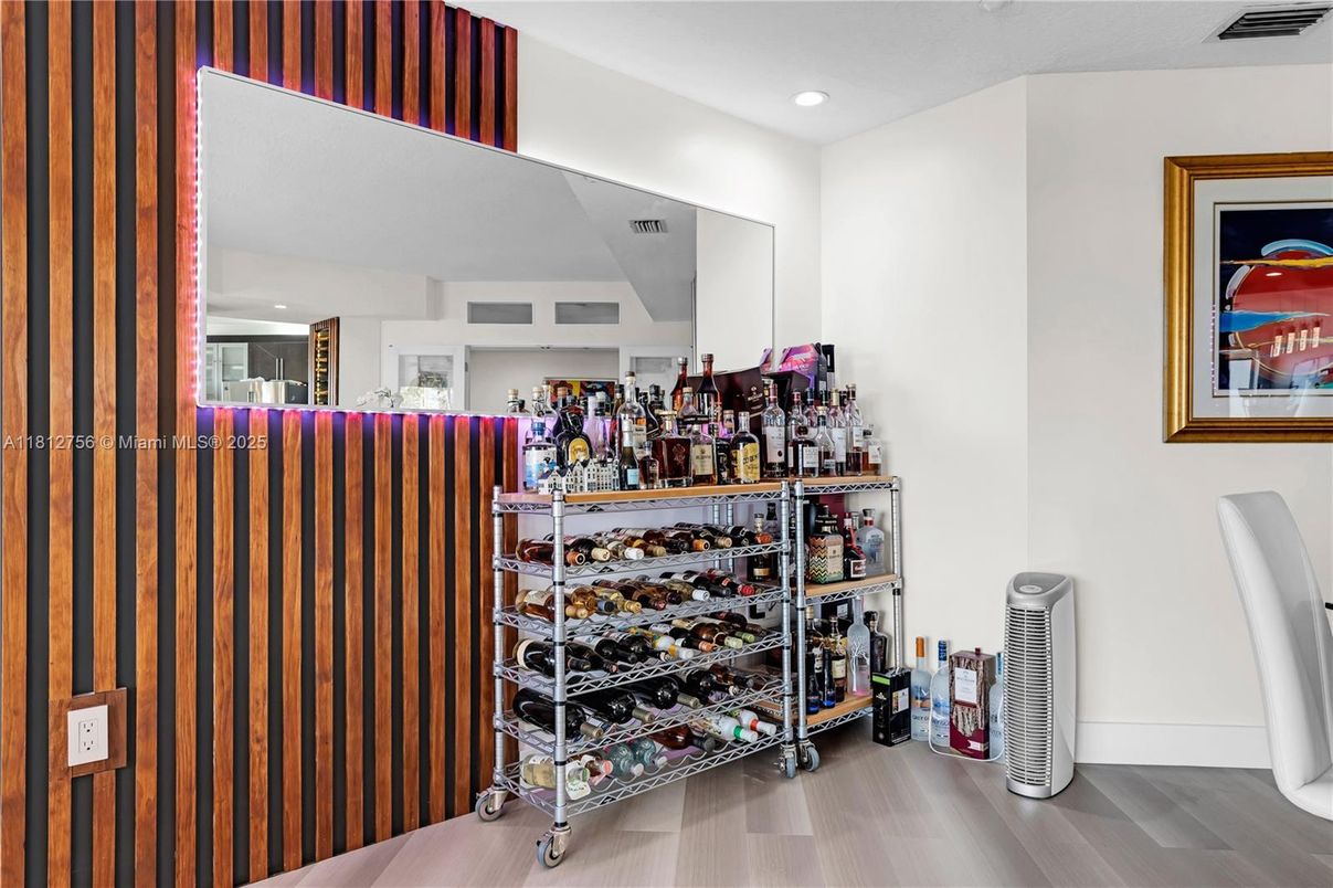 Interior, Recessed Lighting, Wood Texture Flooring