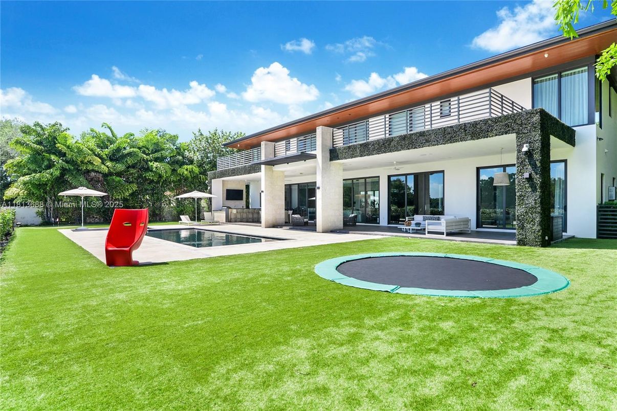 Backyard, Exterior, Playground, Pool