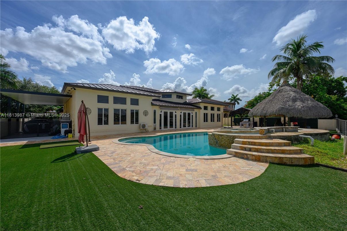 Backyard, Exterior, Pool, Solar Panels