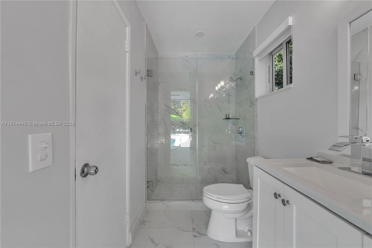 Bathroom, Glass Shower, Interior, Marble, Marble Walls