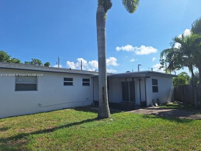 Backyard, Exterior