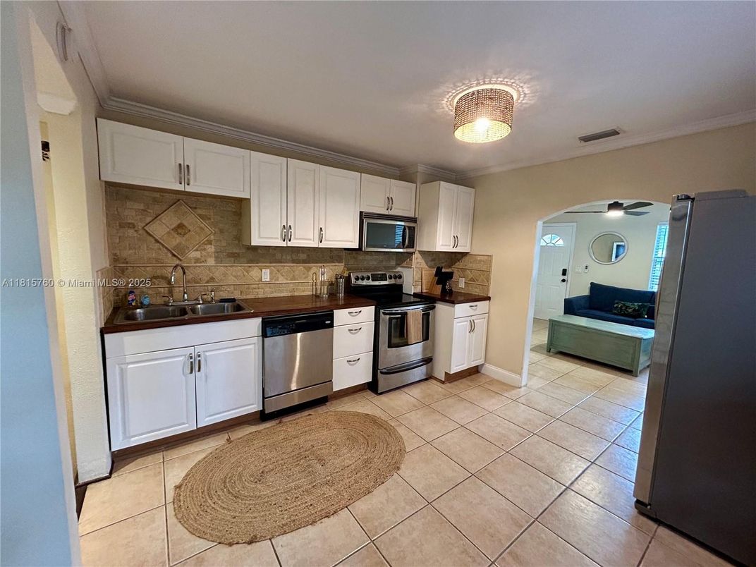 Interior, Kitchen, Stainless Steel Appliances