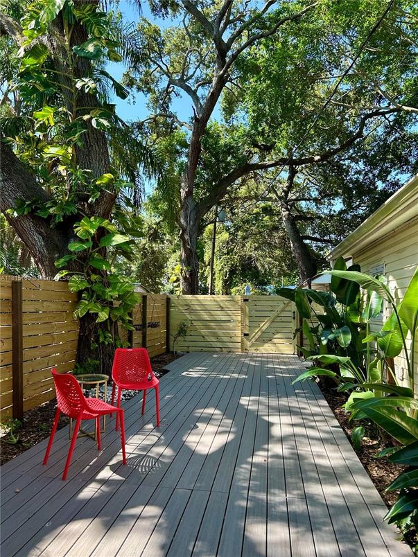 Backyard, Exterior
