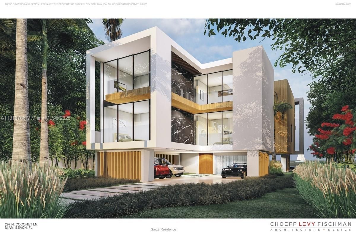 Attached, Backyard, Exterior, Facade, Modern