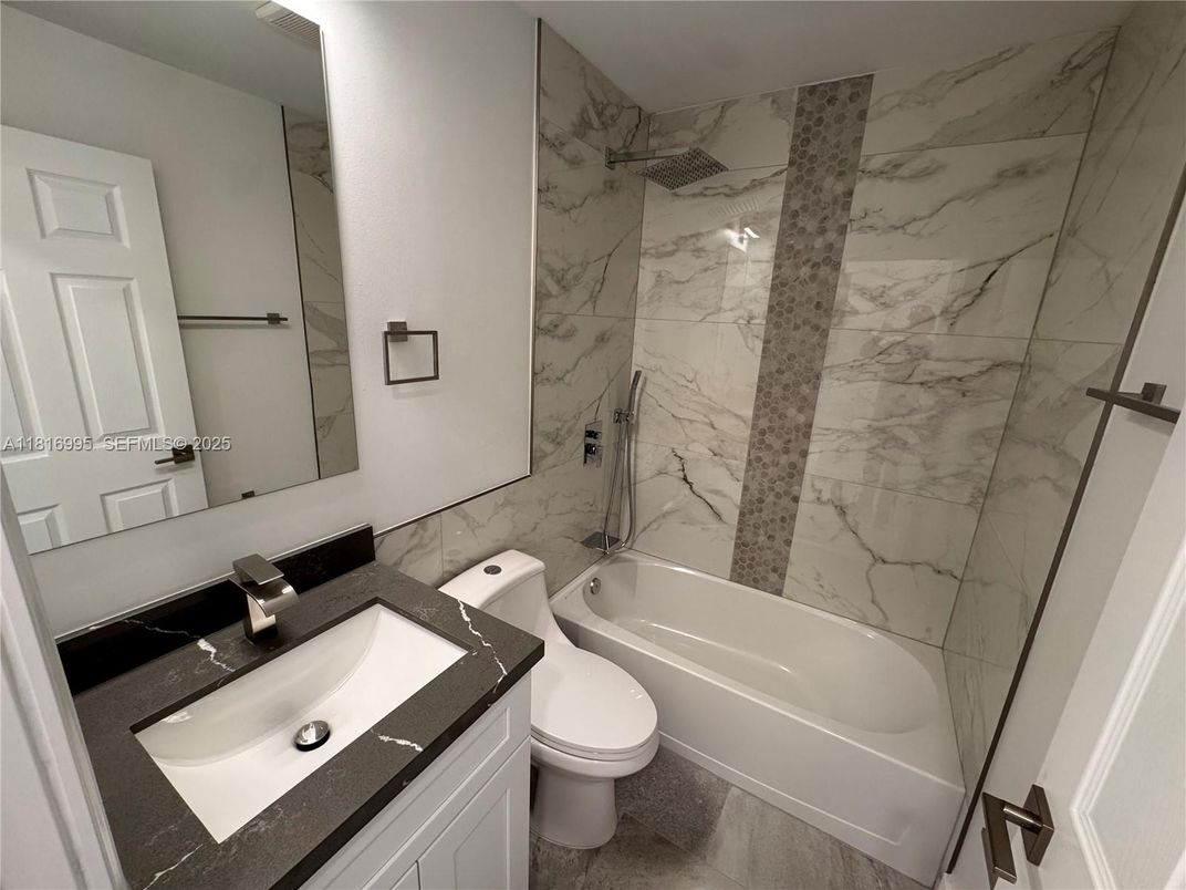 Bathroom, Interior, Marble Walls, Wood Texture Flooring