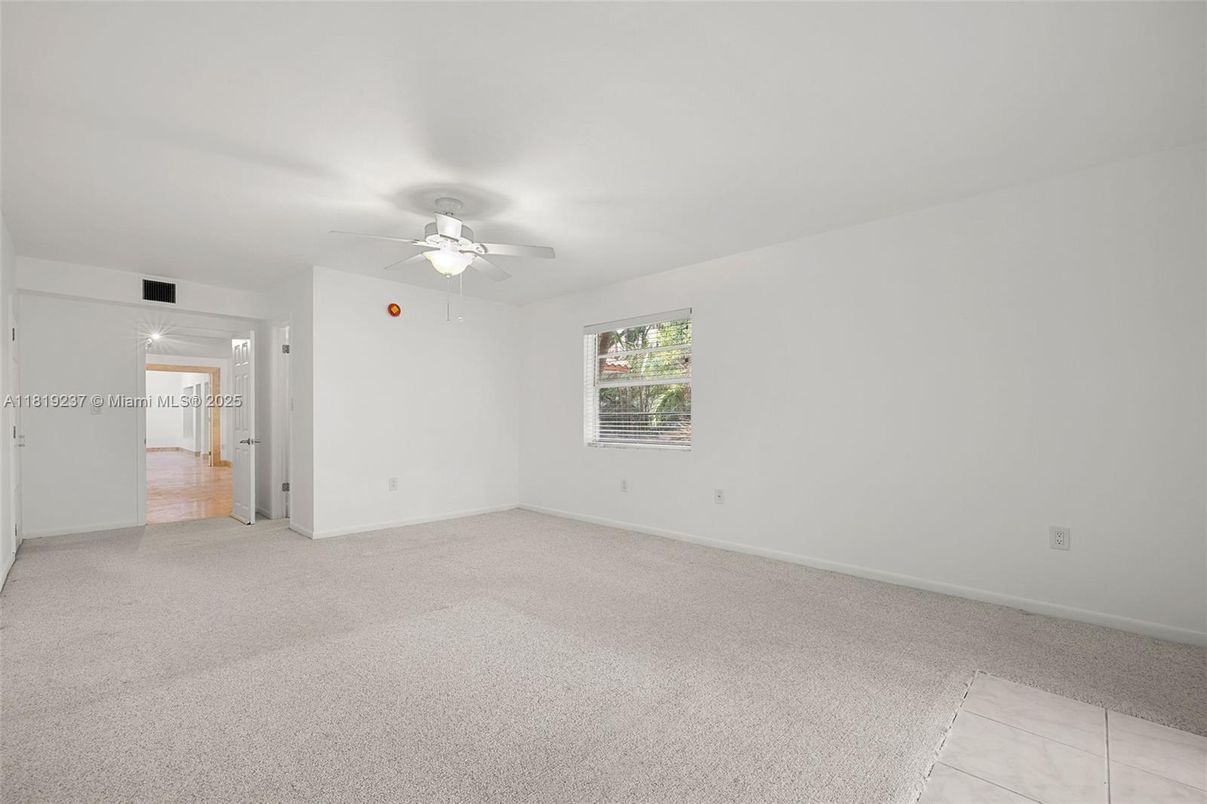 Empty room, Interior