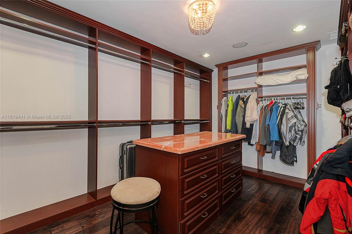 Interior, Recessed Lighting, Walk-in Closets, Wood Texture Flooring