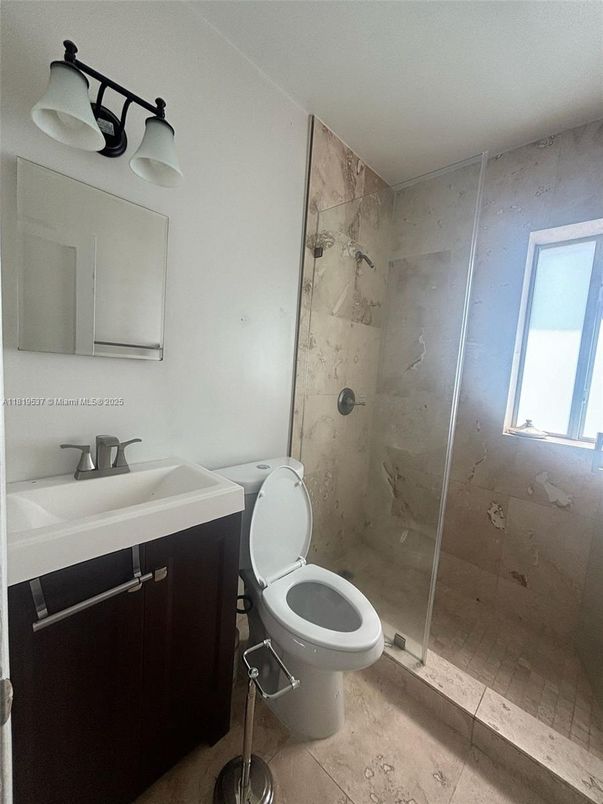 Bathroom, Glass Shower, Interior, Marble Walls