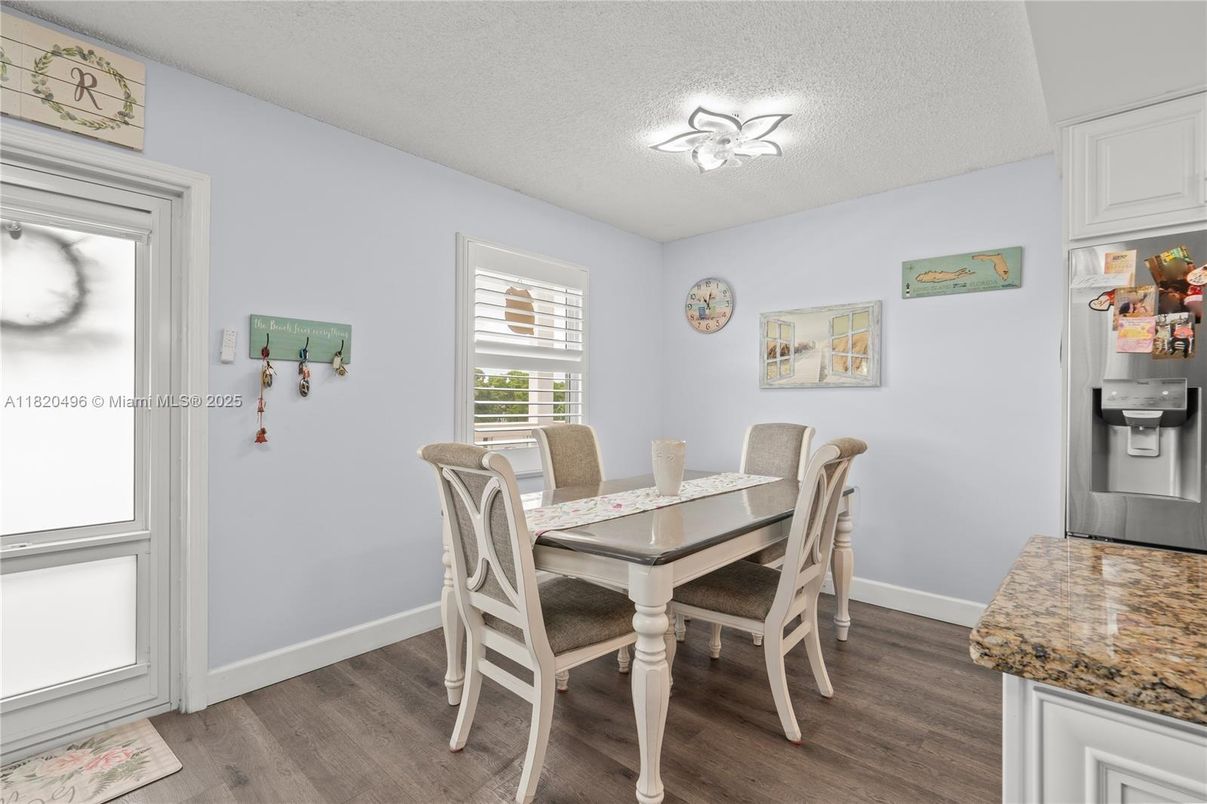 Dining room, Interior, Wood Texture Flooring