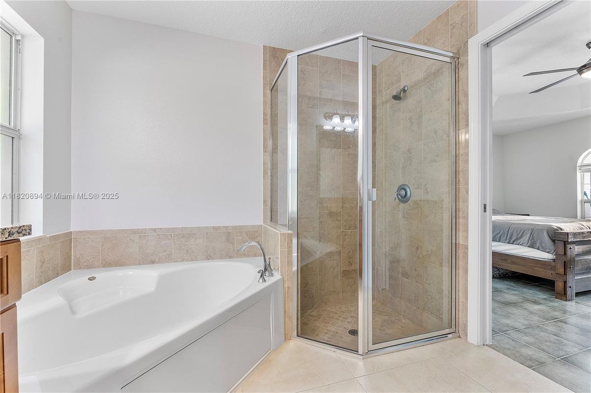 Bathroom, Bedroom, Glass Shower, Interior