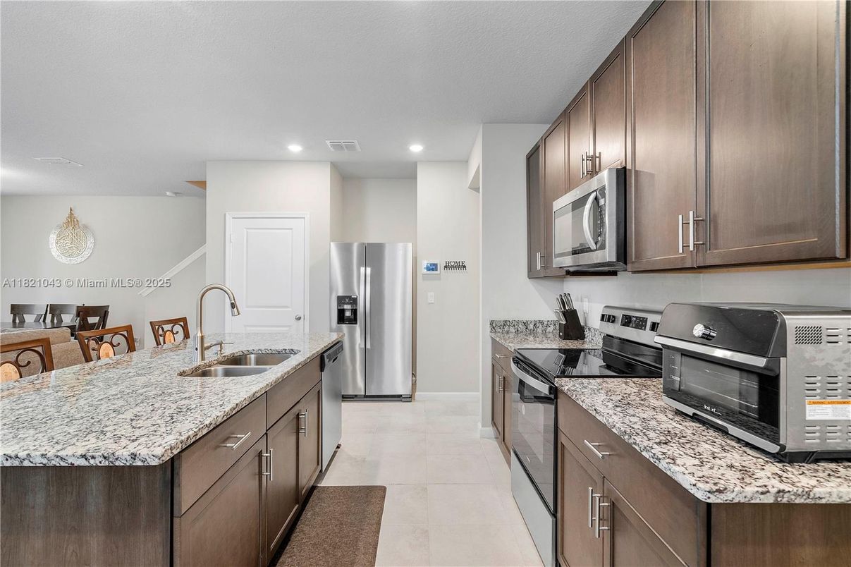 Interior, Kitchen, Recessed Lighting, Stainless Steel Appliances