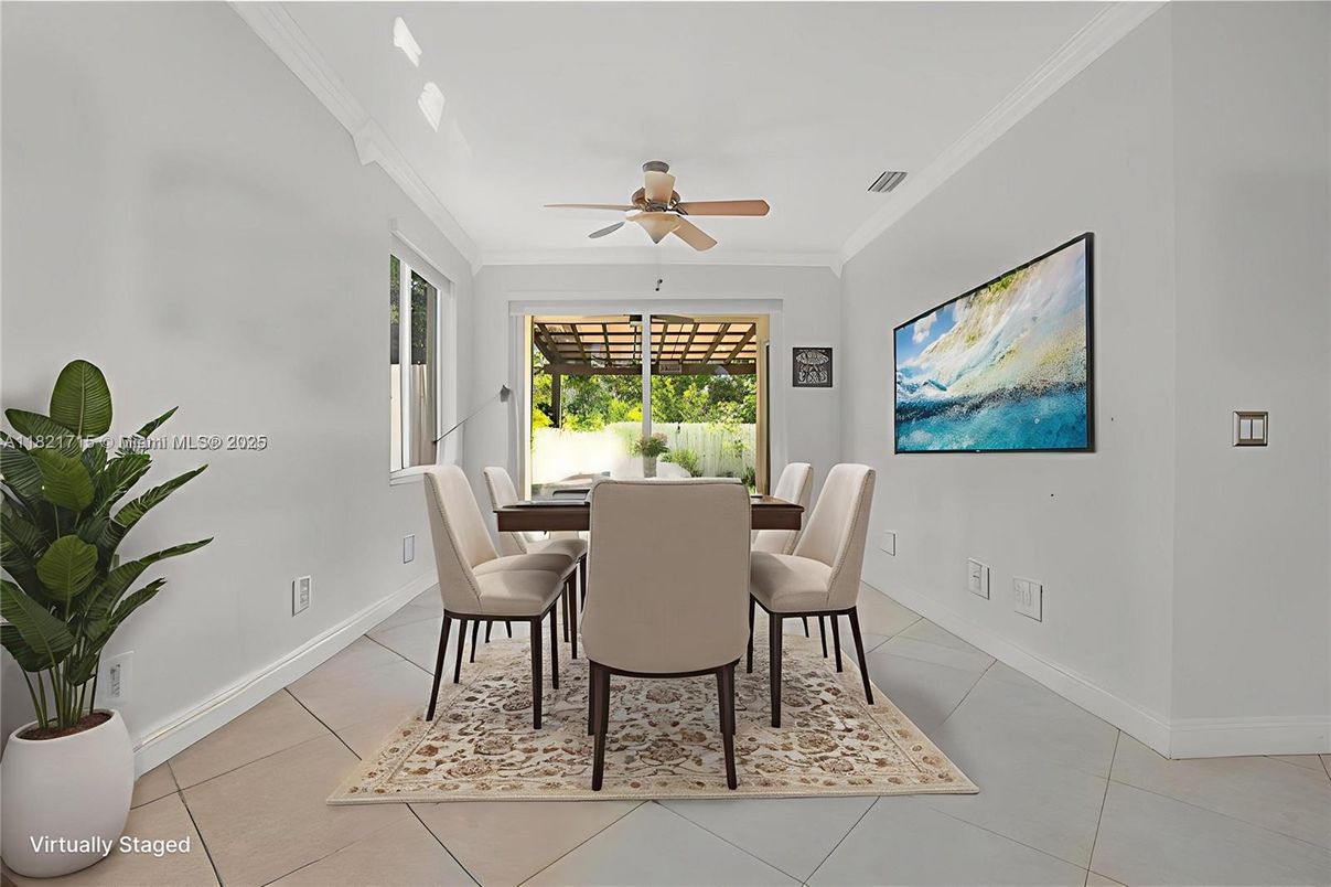 Dining room, Interior