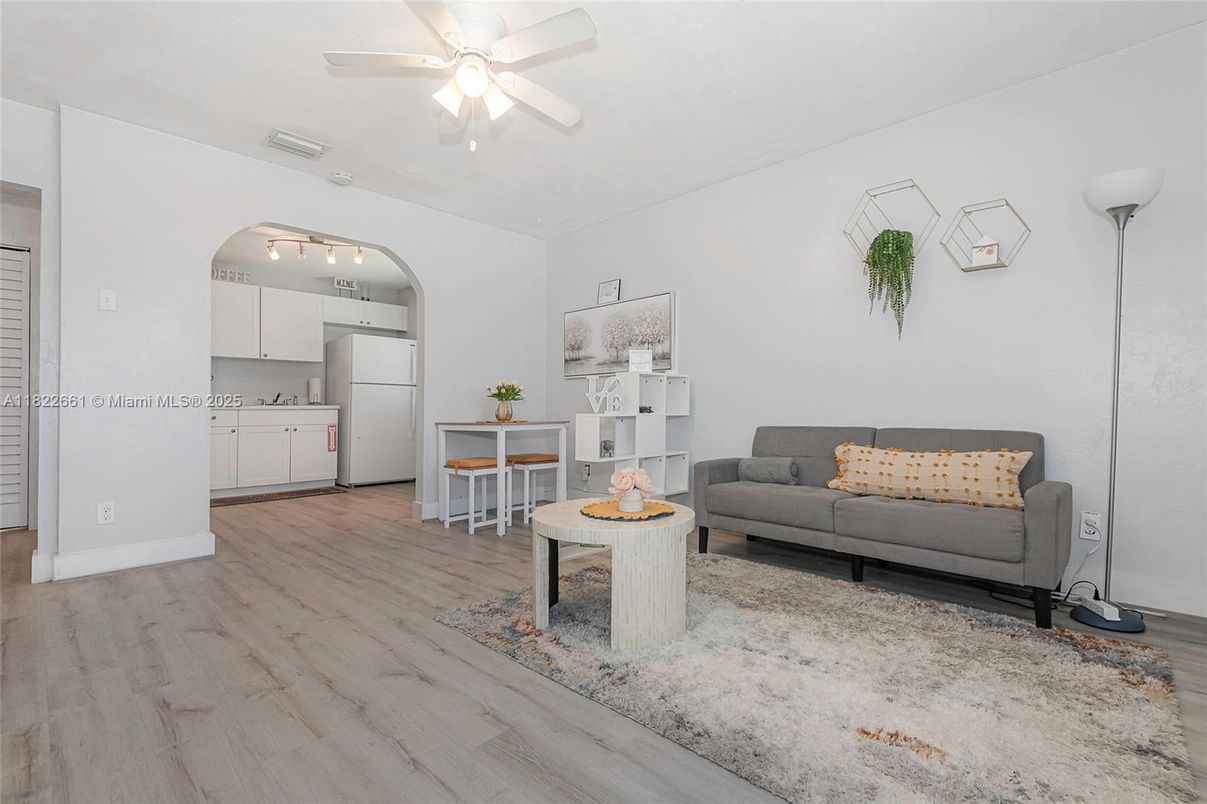 Interior, Kitchen, Living room, Wood Texture Flooring