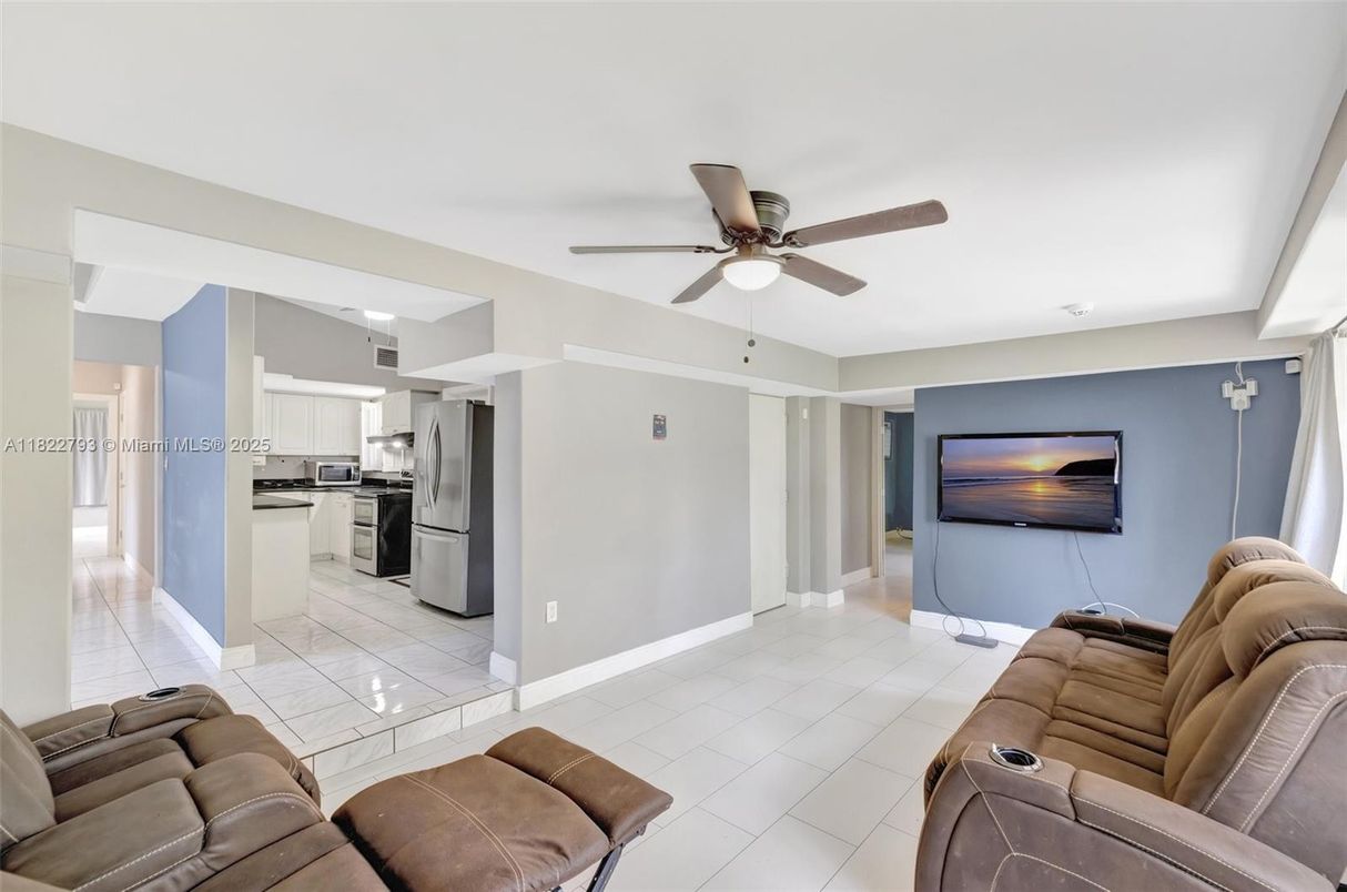 Home Theatre Room, Interior, Kitchen, Living room, Stainless Steel Appliances