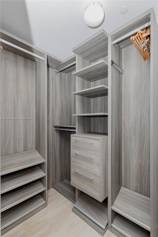 Interior, Walk-in Closets, Wood Texture Flooring
