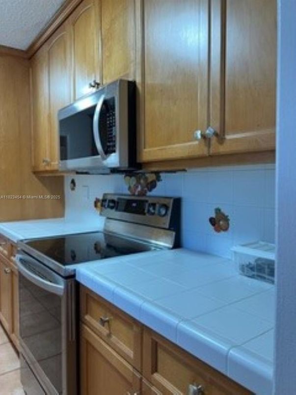 Interior, Kitchen, Tile Countertops