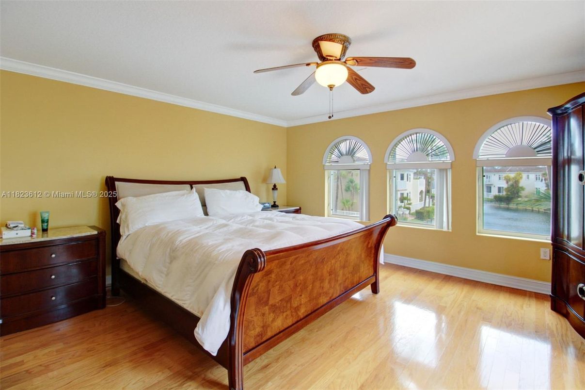 Bedroom, Interior, Water, Wood Texture Flooring