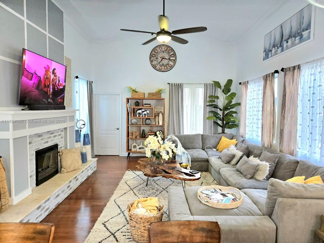 Fireplace, Interior, Living room, Wood Texture Flooring