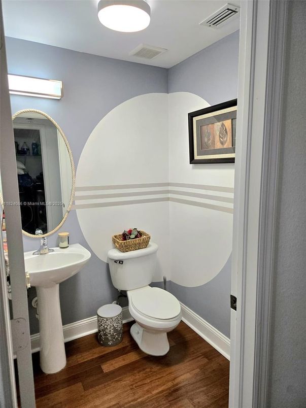 Bathroom, Interior, Wood Texture Flooring