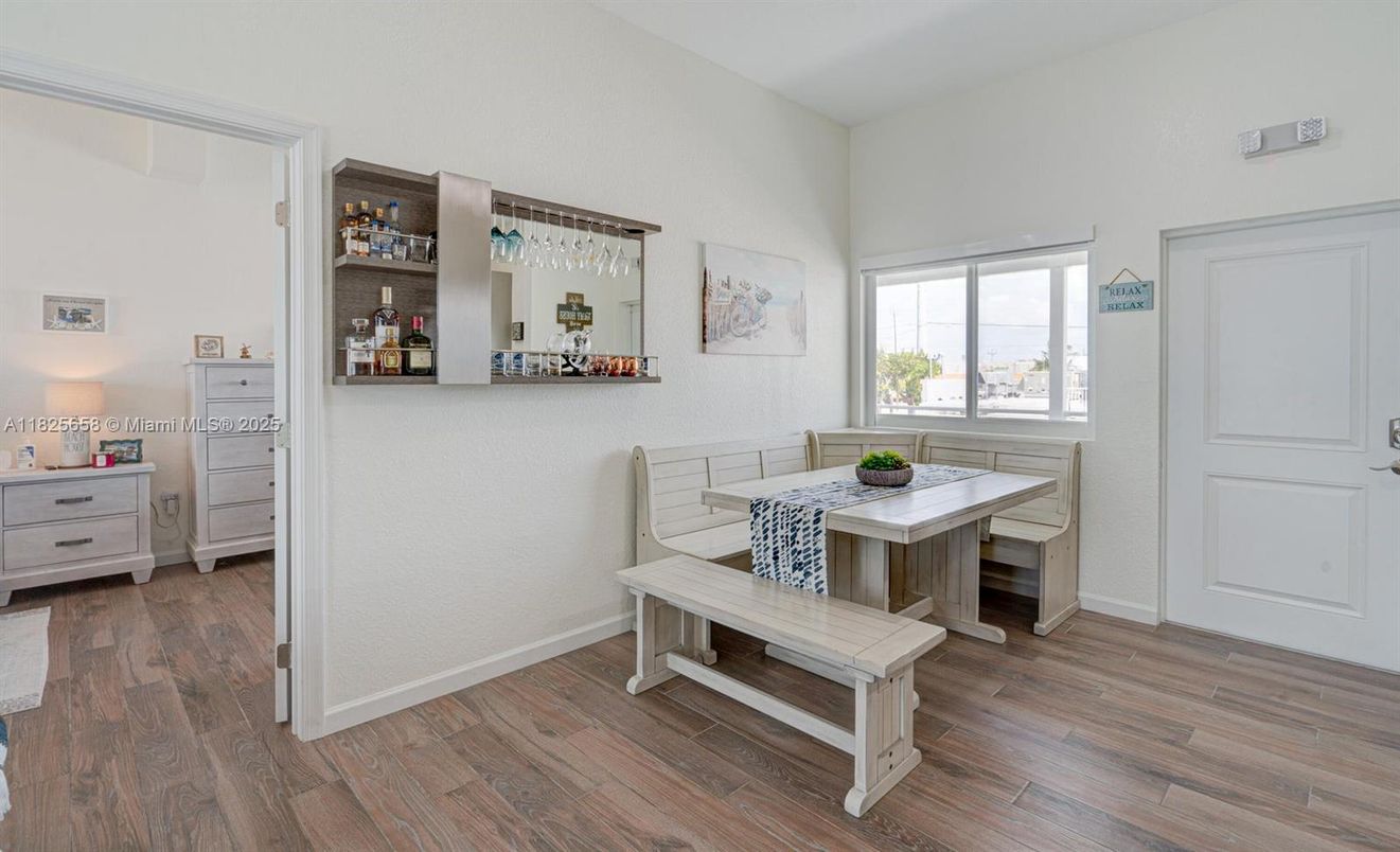 Dining room, Interior, Wood Texture Flooring
