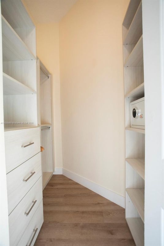 Interior, Walk-in Closets, Wood Texture Flooring