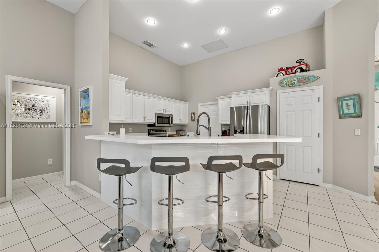 Interior, Kitchen, Recessed Lighting, Stainless Steel Appliances