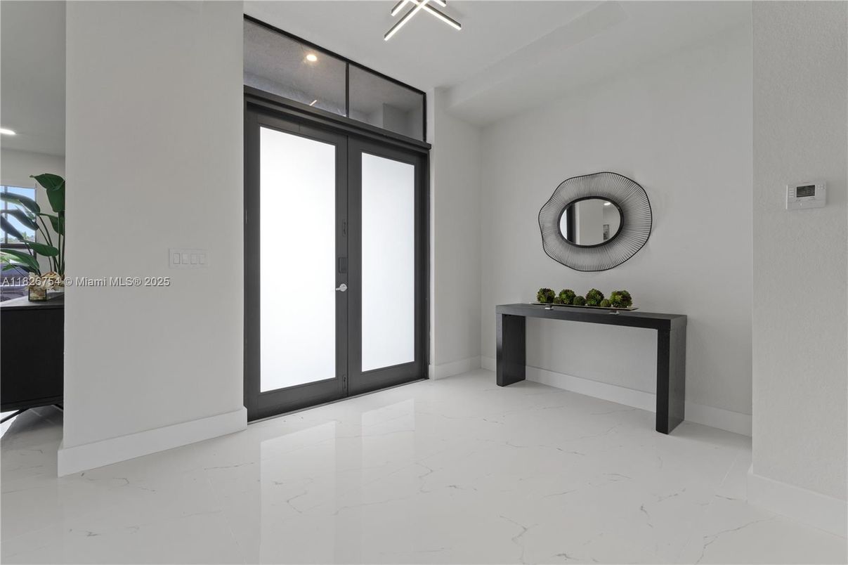 Interior, Marble, Recessed Lighting