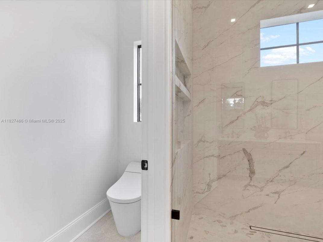 Bathroom, Interior, Marble Walls