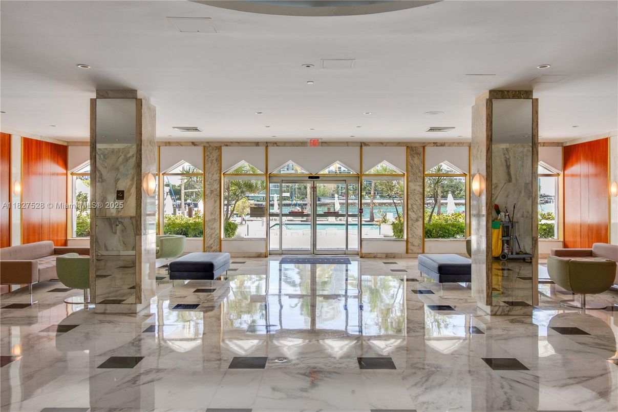 Interior, Marble, Recessed Lighting