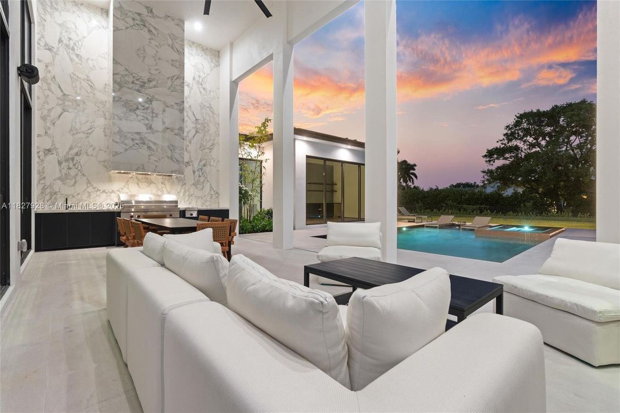 Interior, Marble Walls, Pool