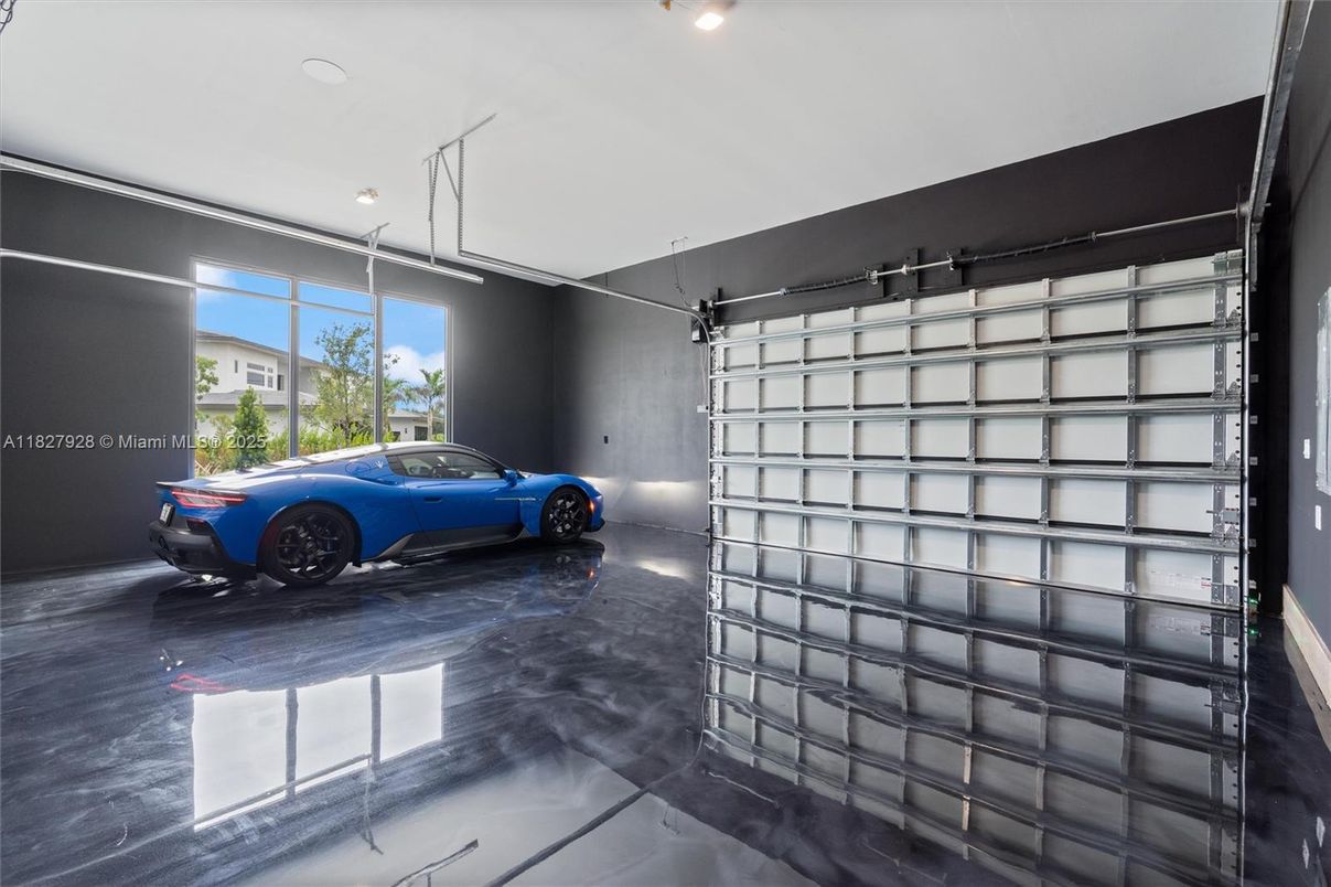 Garage, Interior, Recessed Lighting